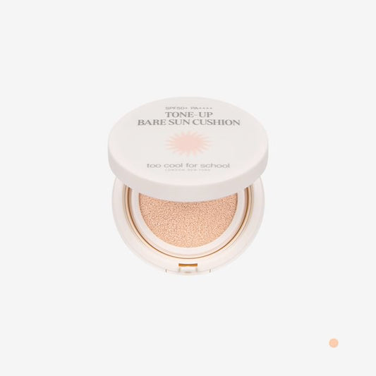 too cool for school - Tone-Up Bare Sun Cushion - K-Beauty Vibe