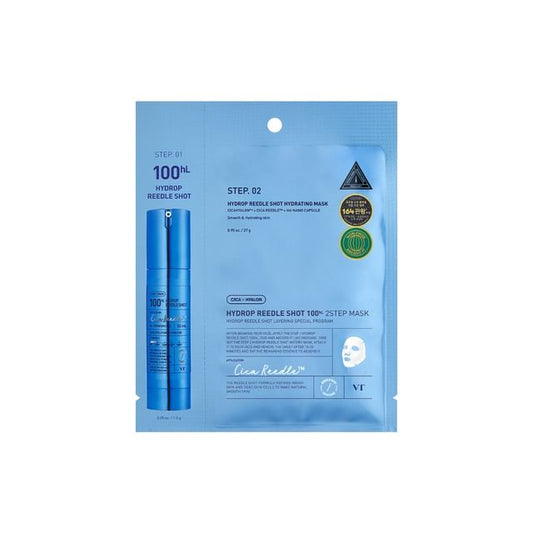 VT - Hydrop Reedle Shot 100hL 2 Step Mask - K-Beauty Vibe