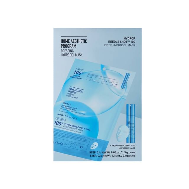 VT - Hydrop Reedle Shot 100hL 2Step Hydrogel Mask Set - K-Beauty Vibe