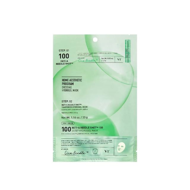 VT - Reti-A Reedle Shot 100 2Step Hydrogel Mask - K-Beauty Vibe