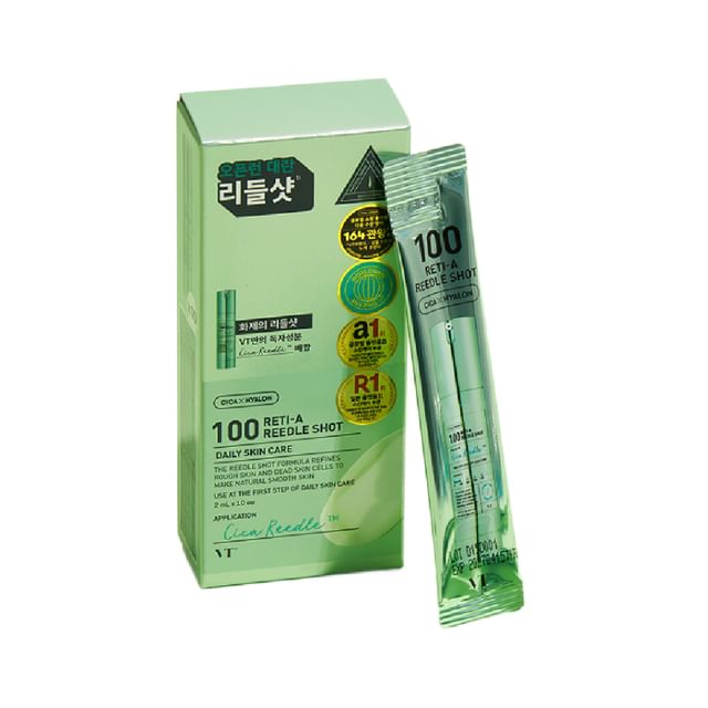 VT - Reti-A Reedle Shot 100 Stick Pouch - K-Beauty Vibe