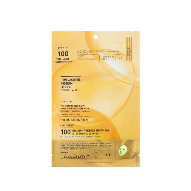 VT - Vita-light Reedle Shot 100 2Step Hydrogel Mask - K-Beauty Vibe