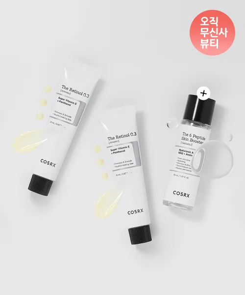 코스알엑스 더 레티놀 0.3 크림 20ml x 2개 + 펩타이드 세럼 30ml