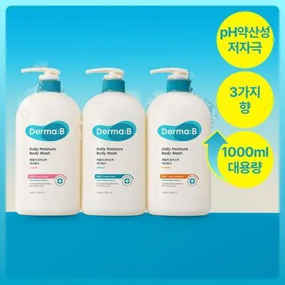 더마비 데일리 바디워시 1000ml 3종 택1(피치/머스크/만다린)