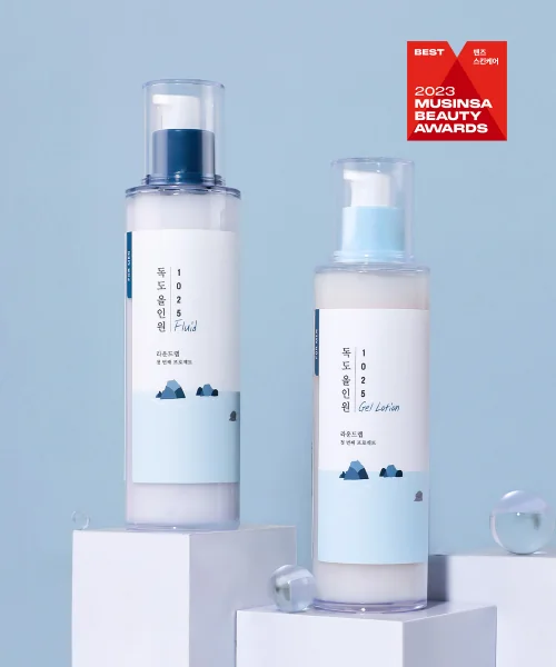 라운드랩 포 맨 1025 독도 올인원 플루이드 200ml + 젤로션 200ml