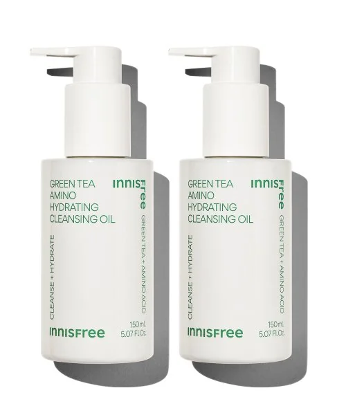 이니스프리 그린티 아미노 수분 클렌징 오일 150mL 2개