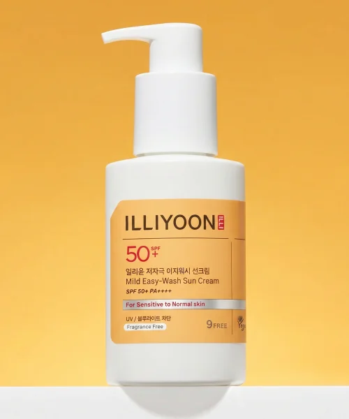 일리윤 저자극 이지워시 선크림 150ml