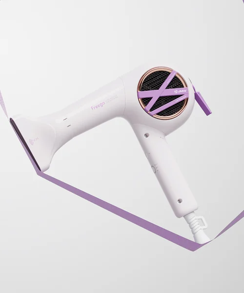 제이엠더블유 프리볼티지 1800W 터보 BLDC 항공모터 접이식 헤어 드라이기 프리고 (100-240V 호환)