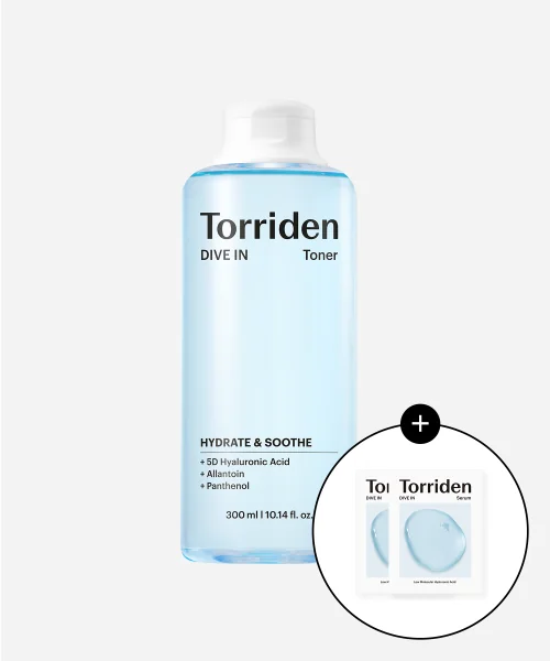 토리든 다이브인 저분자 히알루론산 토너 300ml (+다이브인 세럼 2ml*2개)