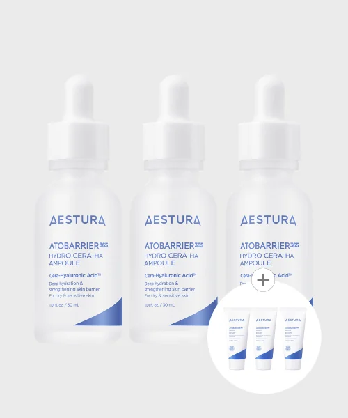 에스트라 아토베리어365 세라-히알 속수분 앰플 30ml 3개