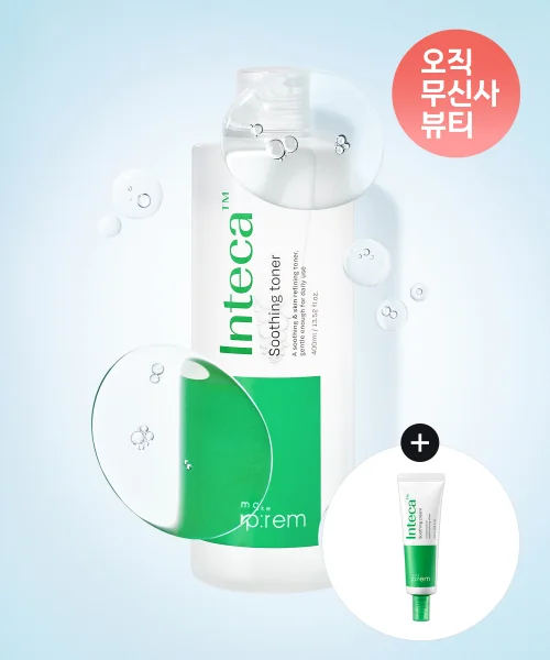 메이크프렘 인테카 진정 토너 400ml