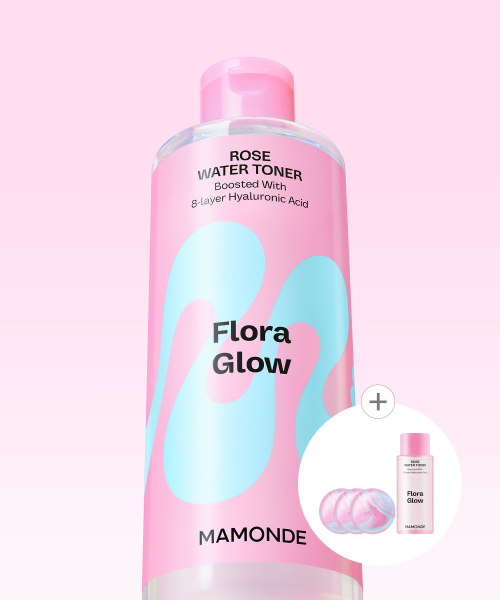 마몽드 플로라글로우 로즈 워터 토너 500ml
