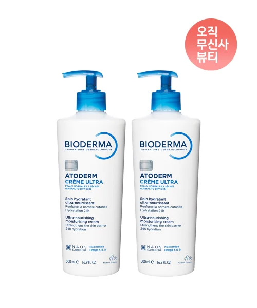 바이오더마 아토덤 울트라 크림 500ml (저자극 보습크림) x2