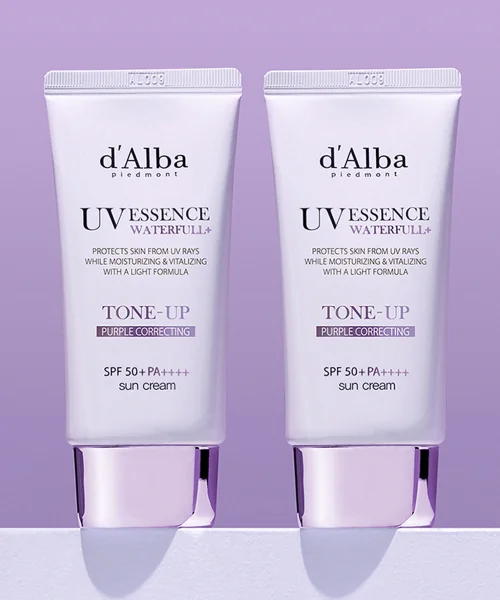 달바 워터풀 톤업 선크림(퍼플) 50ml+50ml