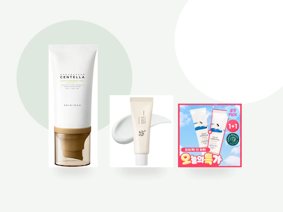 SKIN1004 vs Beauty of Joseon vs Round Lab Sunscreen