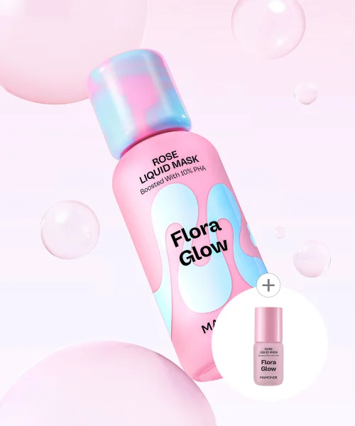 마몽드 플로라 글로우 로즈 리퀴드 마스크 80ml