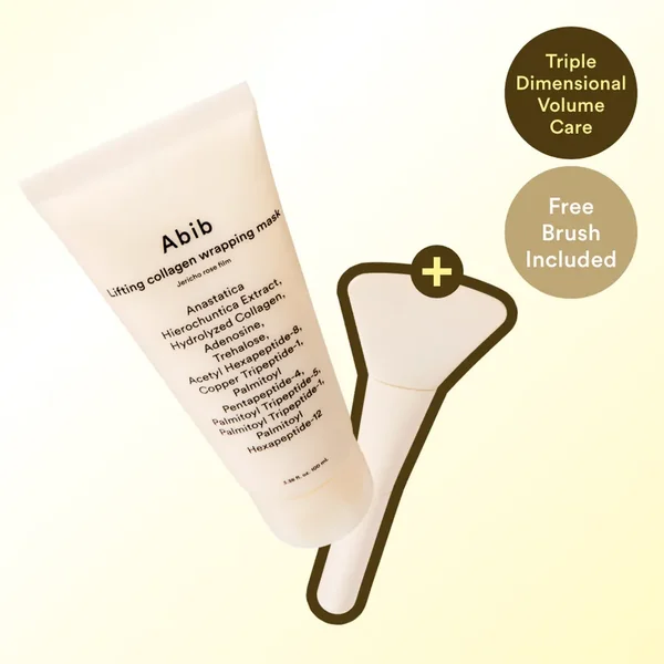 Abib Lifting Collagen Wrapping Mask Jericho Rose Film 100ml (+Spatula)