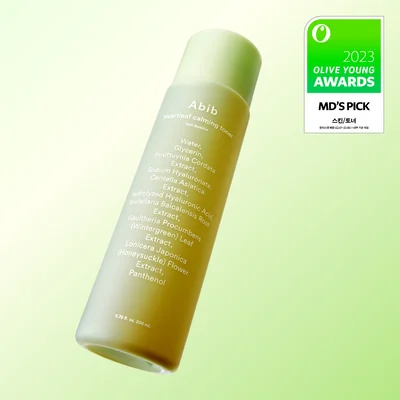 Abib Toner Heartleaf Calming Skin Booster 200ml