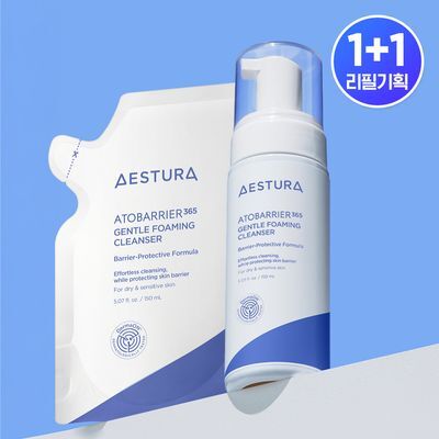 AESTURA ATOBARRIER365 Foaming Cleanser 150ml+150ml Refill Special Set