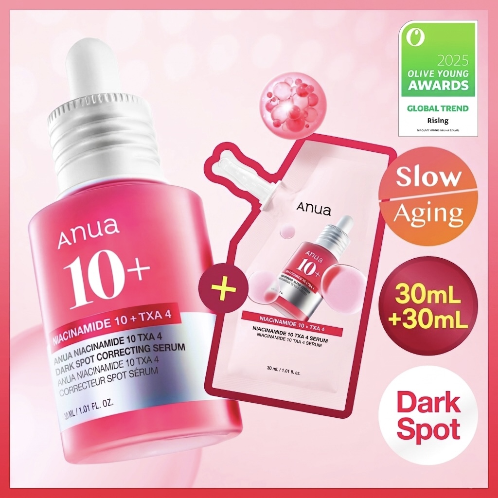 Anua Niacinamide 10 TXA 4 Serum 30ml Refill Set (+Refill 30ml)