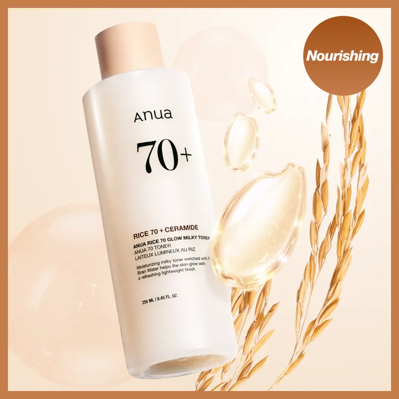 Anua Rice 70 Glow Milky Toner 250ml