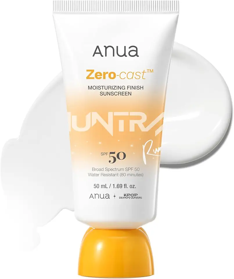 Anua Zero-Cast Moisturizing Sunscreen SPF 50