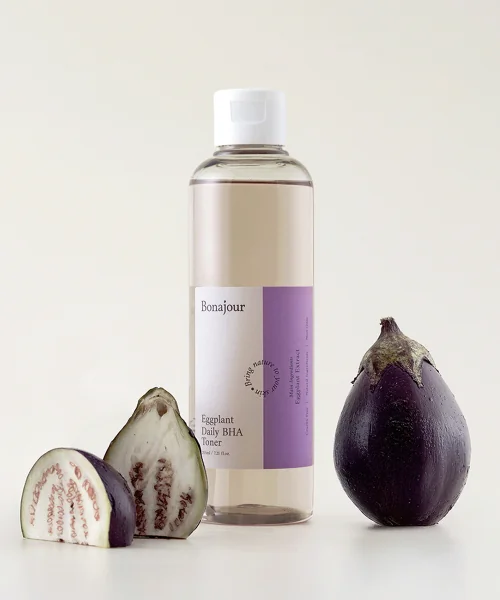 보나쥬르 비건 에그플랜트(가지) 데일리 BHA 토너 205ml