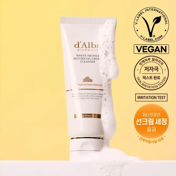 d'Alba White Truffle Return Oil Cream Cleanser 100ml
