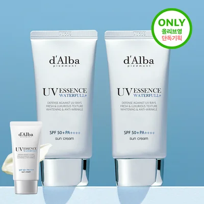 d'Alba Waterfull Essence Sun Cream Duo Set (50ml + 50ml)