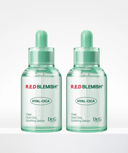 Dr.G Red Blemish Clear Hyal-Cica Soothing Serum Duo Set