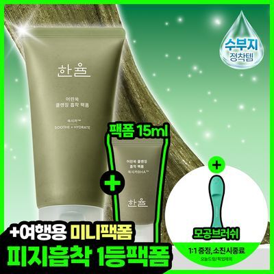 Hanyul Pure Artemisia Calming Pore Cleansing Pack Foam Special Set