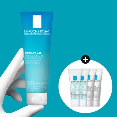 La Roche-Posay Effaclar Deep Cleansing Foaming Cream 125ml Special Set