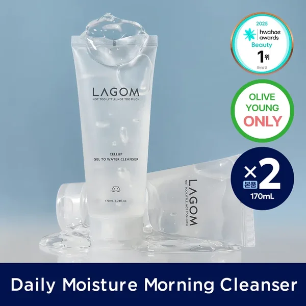 Lagom [SET] Lagom Cellup Gel To Water Cleanser 170ml*2ea