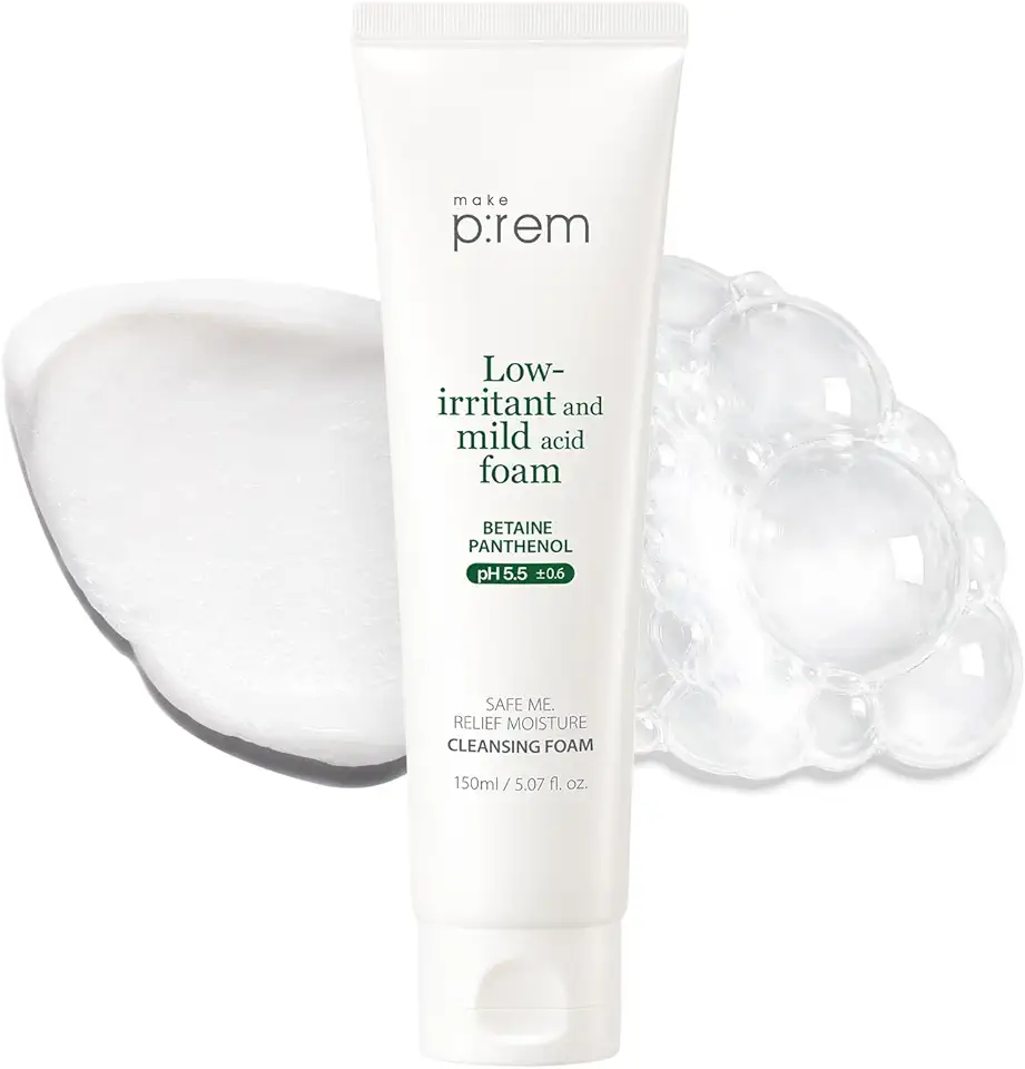 MAKE P:REM Safe Me. Relief Moisture Cleansing Foam