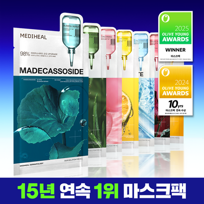 Mediheal Essential Mask Pack Single Sheet (7 Types)