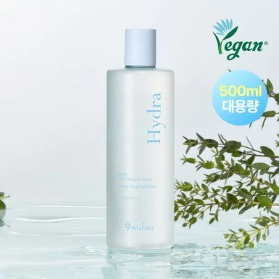 Nine Less Vegan Hydra Ampoule Toner 500ml