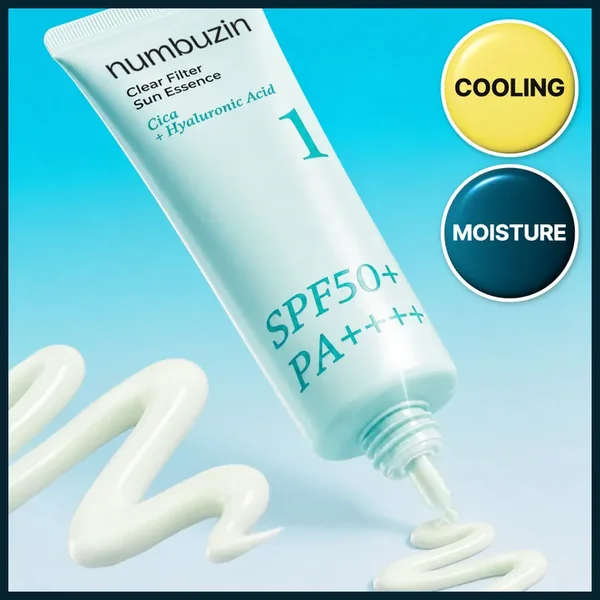 numbuzin No.1 Clear Filter Sun Essence 50ml