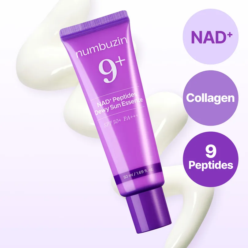 numbuzin No.9 NAD Peptides Dewy Sun Essence 50ml
