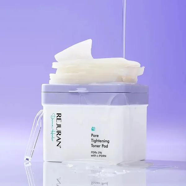 REJURAN Derma Healer Pore Tightening Toner Pad 60P Limited Set (+Pore Ampoule 2mlX6ea)