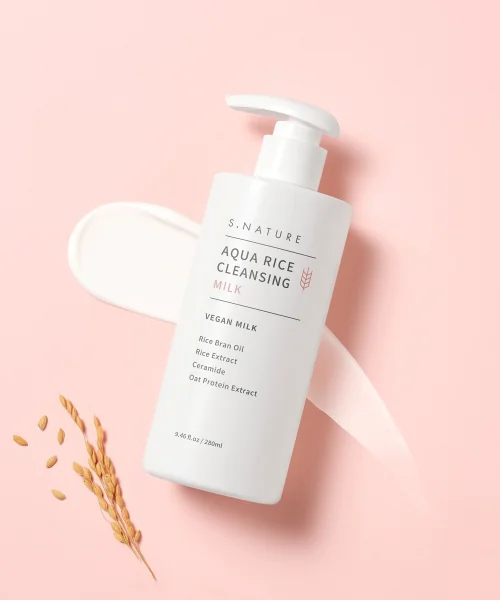 S-NATURE Aqua Rice Cleansing Milk 280ml