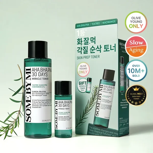 SOME BY MI AHA.BHA.PHA 30 Days Miracle Toner 150ml Set (+30ml)