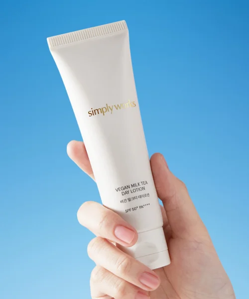 심플리웍스 비건 밀크티 데이로션 SPF50 50ml