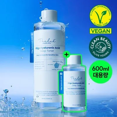 The Lab by blanc doux Oligo Hyaluronic Acid Deep Toner Large Capacity Special Set (500ml + 100ml)